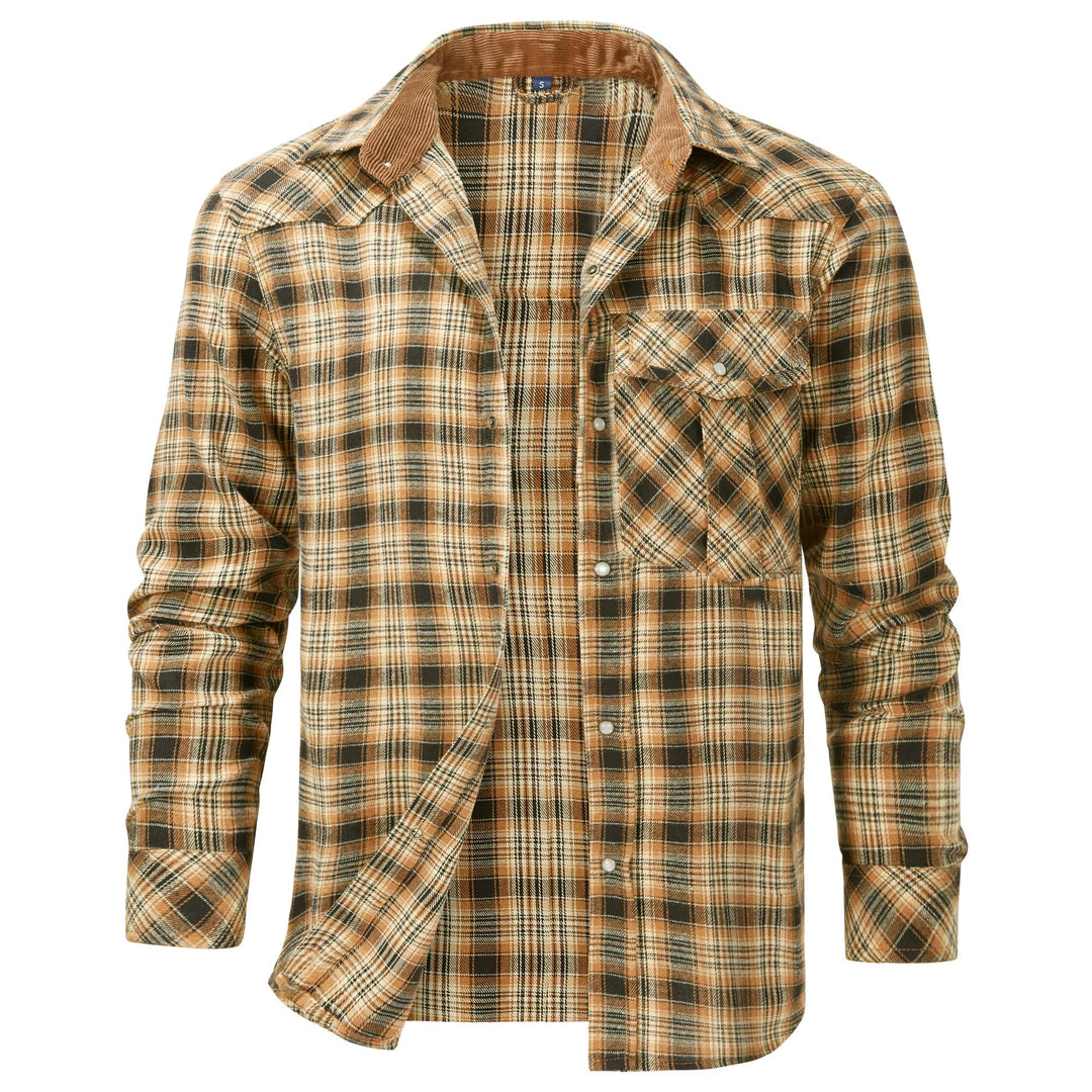 Men’s Flannel Shirt | Soft Feel and Easy Casual Style
