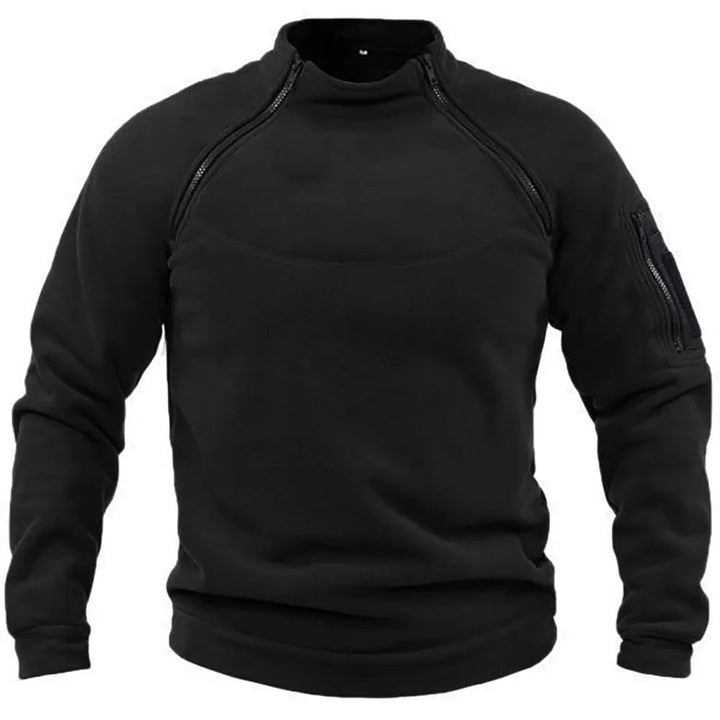 Men’s Tactical Fleece Sweater – Warm Pullover with Rugged Design