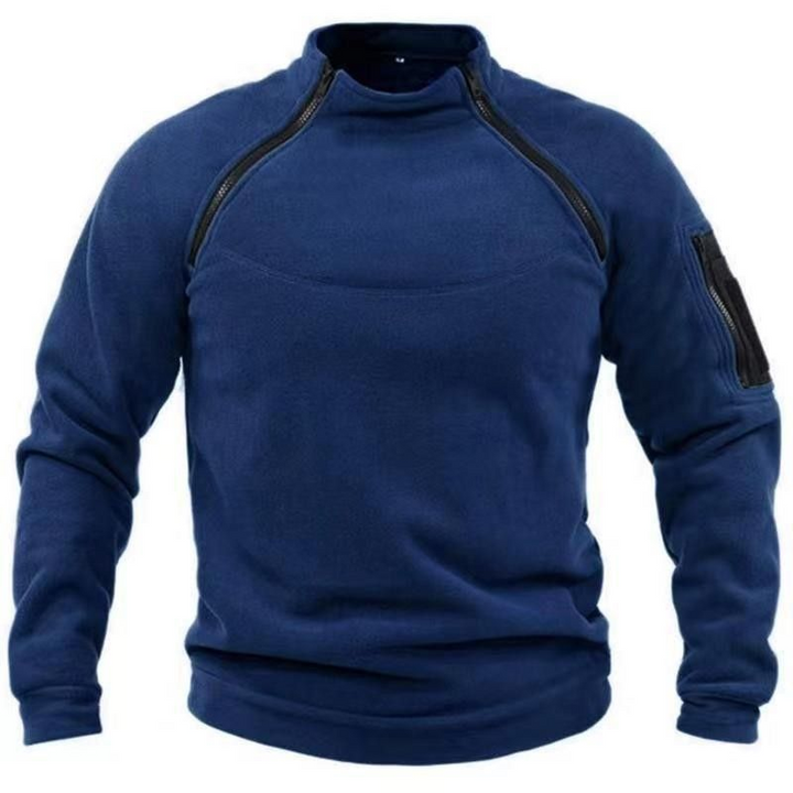 Men’s Tactical Fleece Sweater – Warm Pullover with Rugged Design
