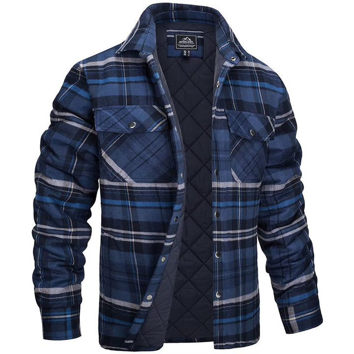 Men’s Checked Overshirt – Warm, Rugged and Ideal for Colder Days