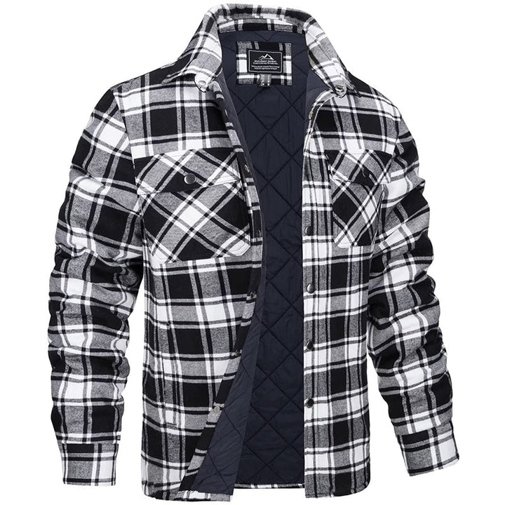 Men’s Checked Overshirt | Warm, rugged and perfect for cold days