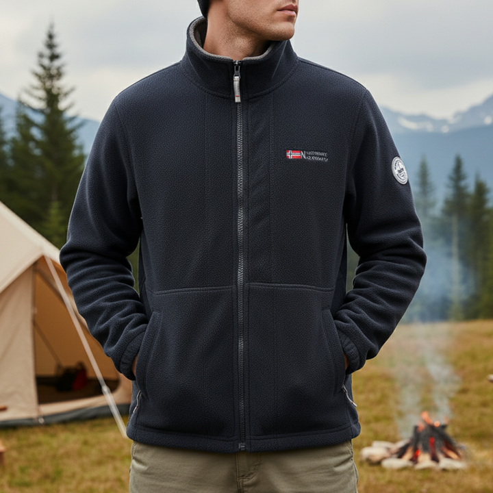 Thermal Fleece Jacket – Breathable Midlayer for Cold Conditions