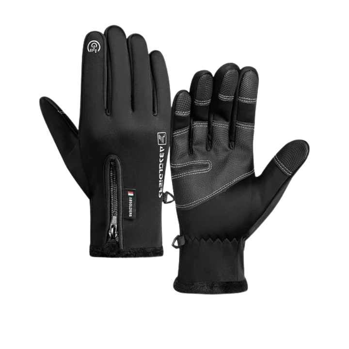 Water-Resistant Winter Gloves with Touchscreen Function – Breathable & Insulated