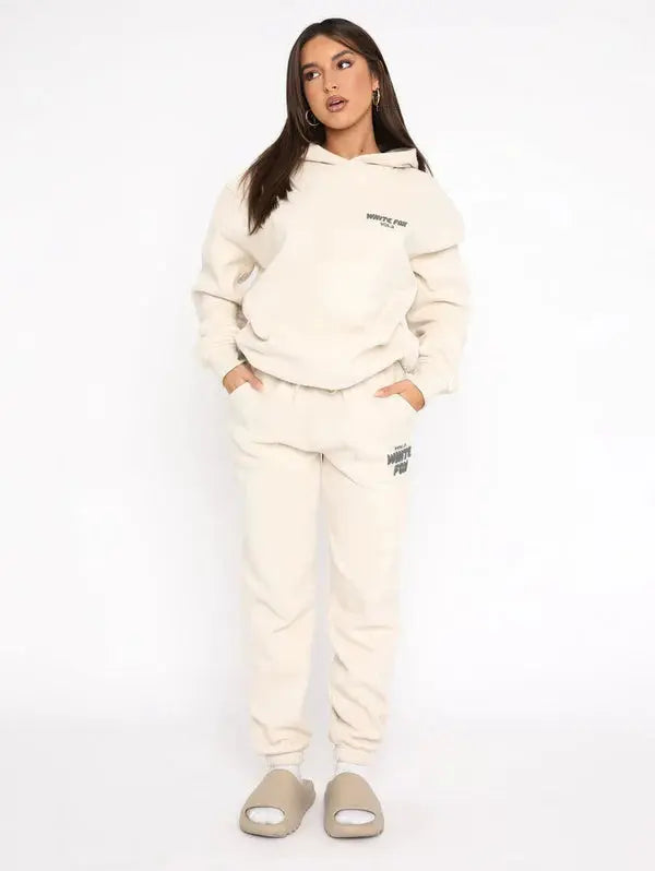 Women’s Hoodie & Jogger Set – Relaxed Fit, Everyday Comfort