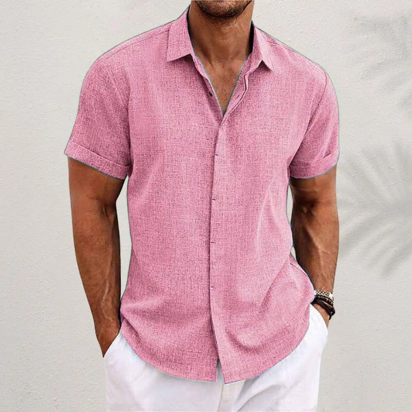 Men’s Linen Shirt – Lightweight Breathable Style for Warm Weather