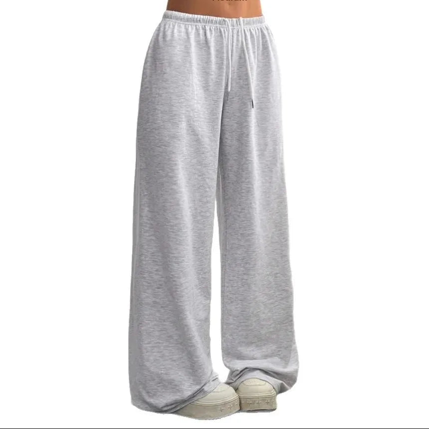 Women’s Jogger Trousers – Wide Leg, Casual Comfort
