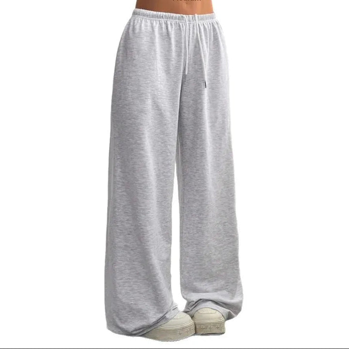 Women’s Jogger Trousers – Wide Leg, Casual Comfort