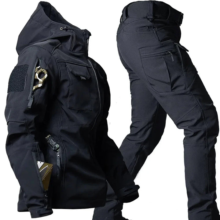 Thermal Suit | Water-Resistant Design with Multiple Pockets