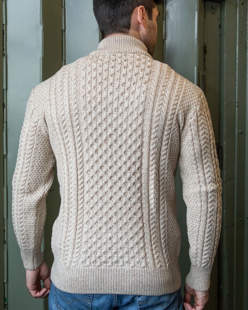 Men’s Half Zip Jumper | Knitted Pullover with Classic Everyday Style