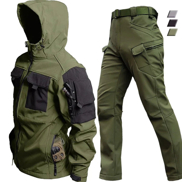 Thermal Suit | Water-Resistant Design with Multiple Pockets