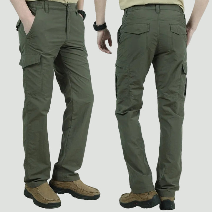 Men’s Water-Repellent Cargo Trousers – Breathable, Tactical Pocket Design