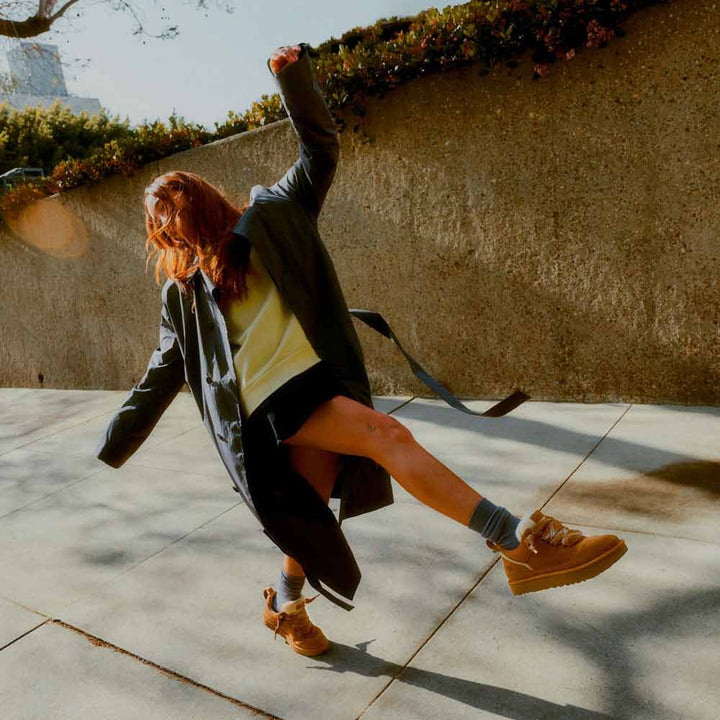 Women’s Platform Trainers – Warm Lined Casual Everyday Shoes