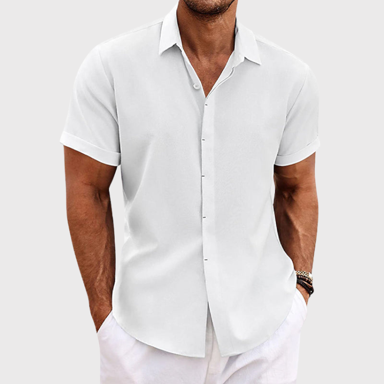 Men’s Linen Shirt – Lightweight Breathable Style for Warm Weather