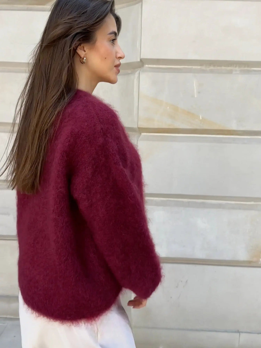 Women’s Mohair Jumper – Soft Knit with Relaxed Fit