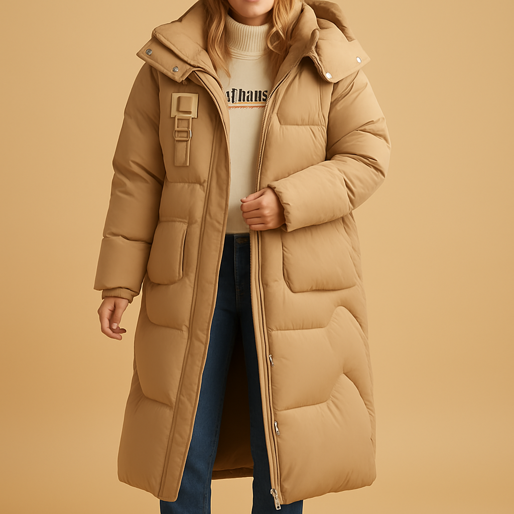 Tailored Winter Coat for Women | Elegant Fit & Practical Pockets