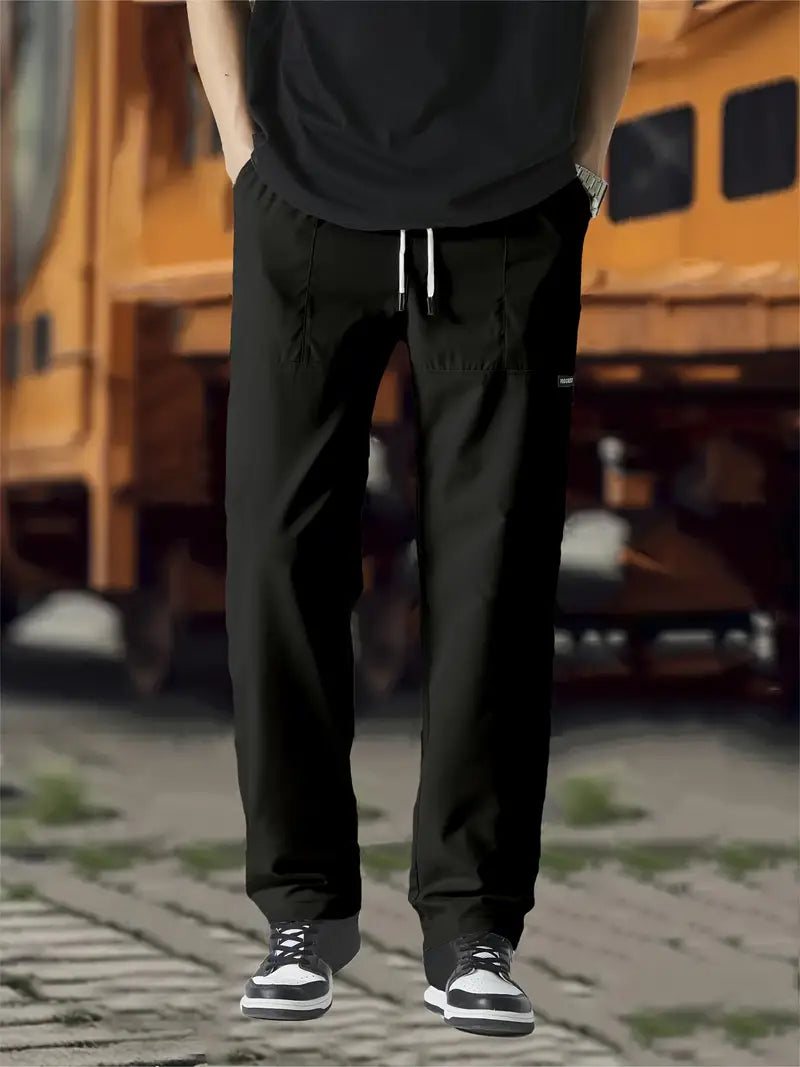 Men’s Joggers – Straight Fit with Soft Feel & Everyday Comfort