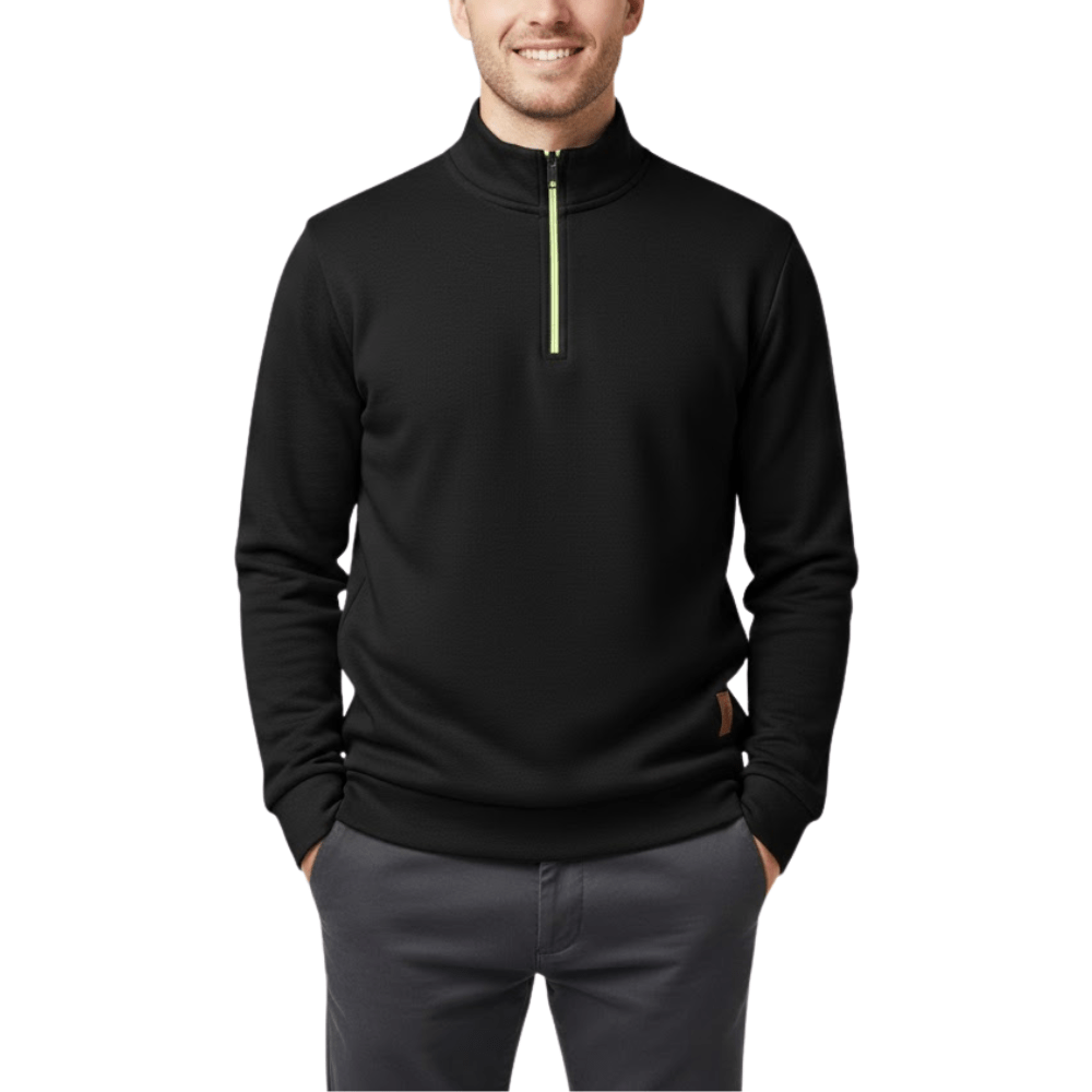 Insulated Hiking Fleece with Zip Neck – Breathable Layer for Cool Conditions