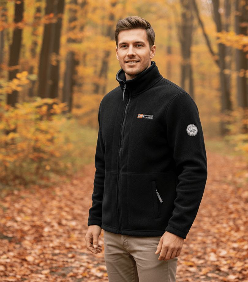 Thermal Fleece Jacket – Breathable Midlayer for Cold Conditions