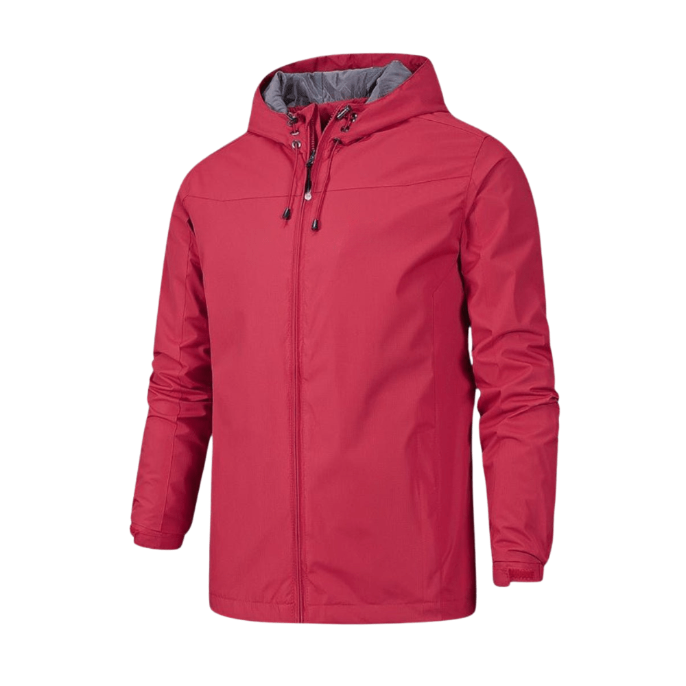 Water-Resistant Breathable Rain Jacket – Lightweight Outdoor Layer