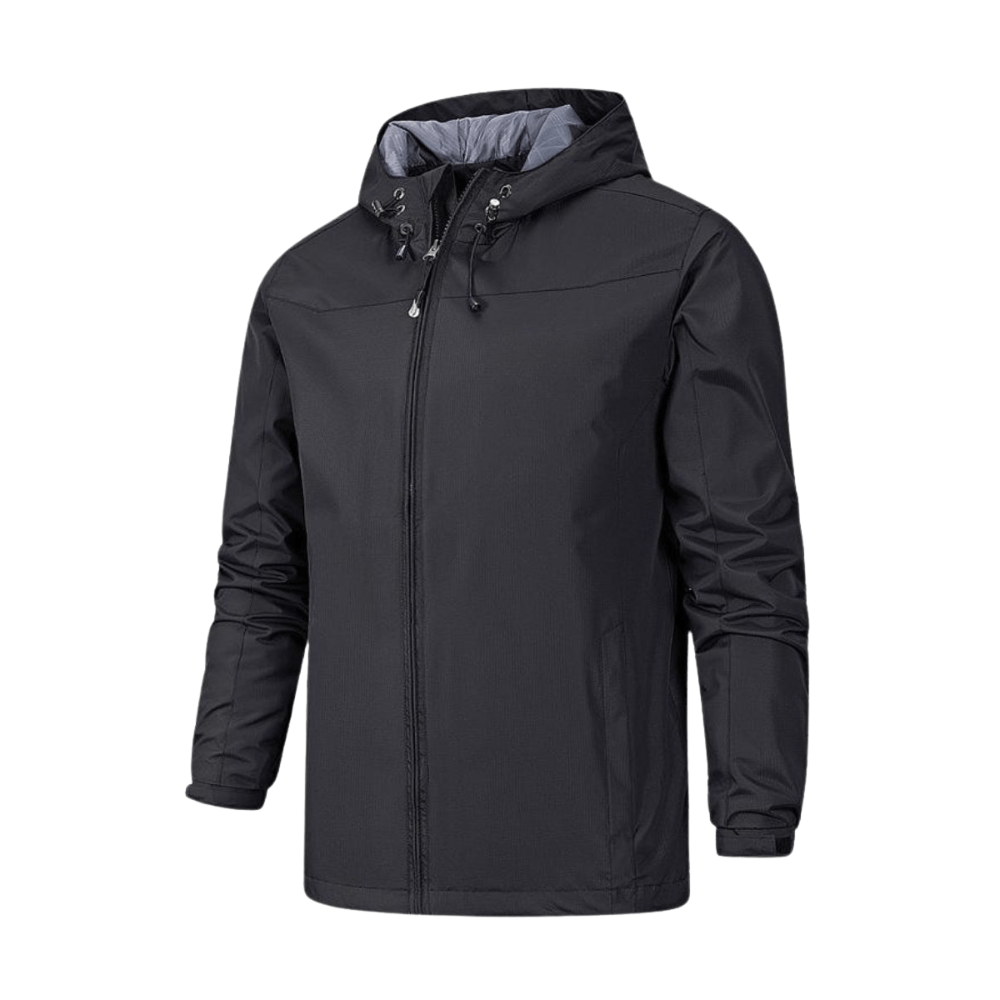 Water-Resistant Breathable Rain Jacket – Lightweight Outdoor Layer