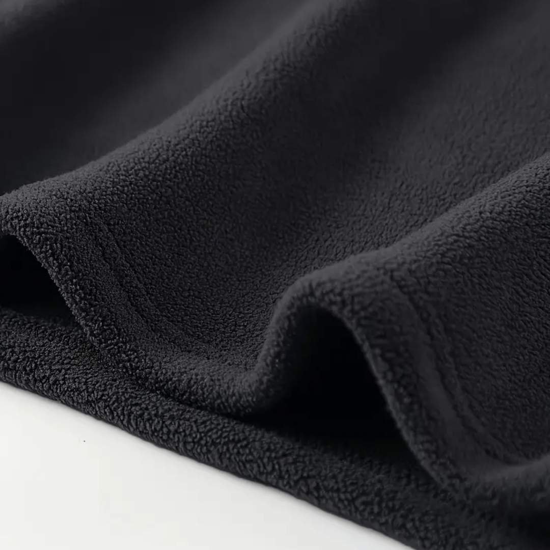 Men’s Thermal Fleece Half-Zip Jacket – Breathable Midlayer for Cold Weather