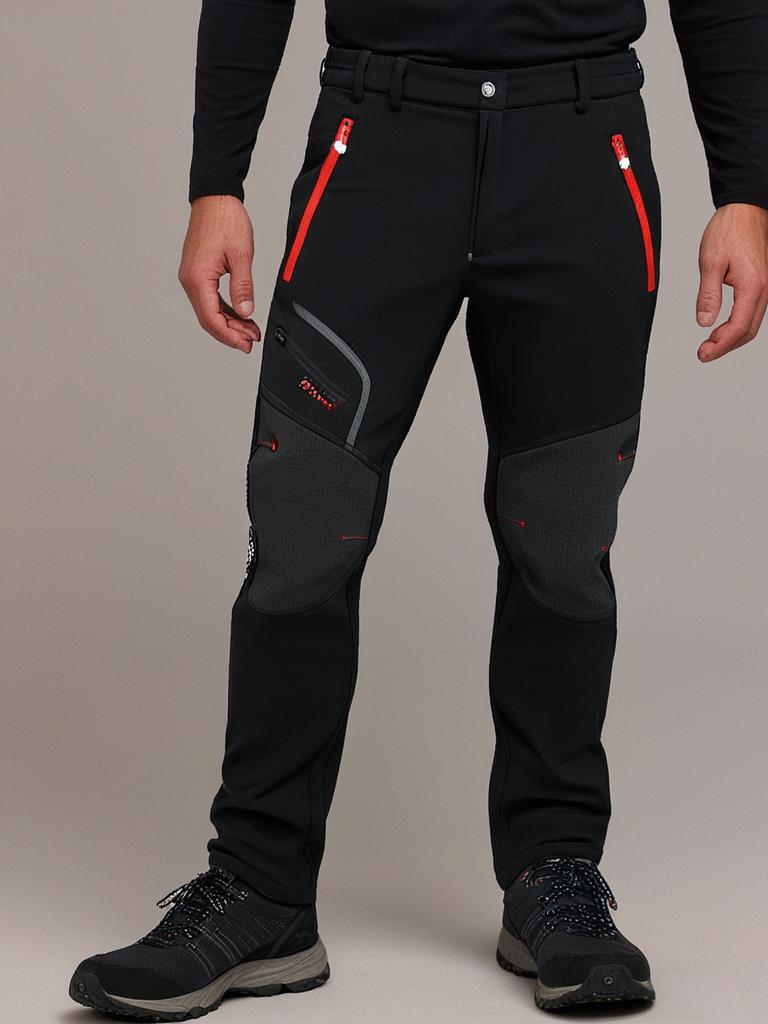 Water-Resistant Insulated Winter Trousers – Warm & Practical for Outdoor Use