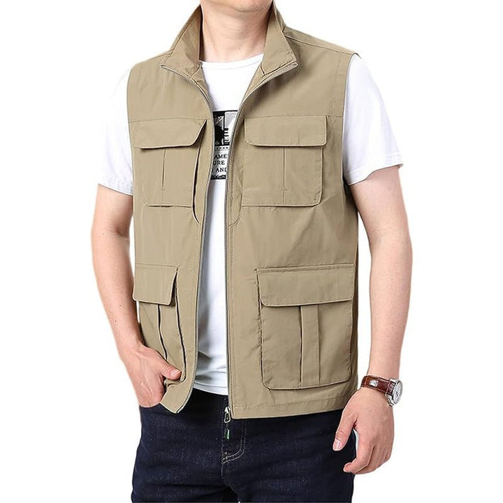 Lightweight Travel Vest – Multi-Pocket & Quick-Dry Design