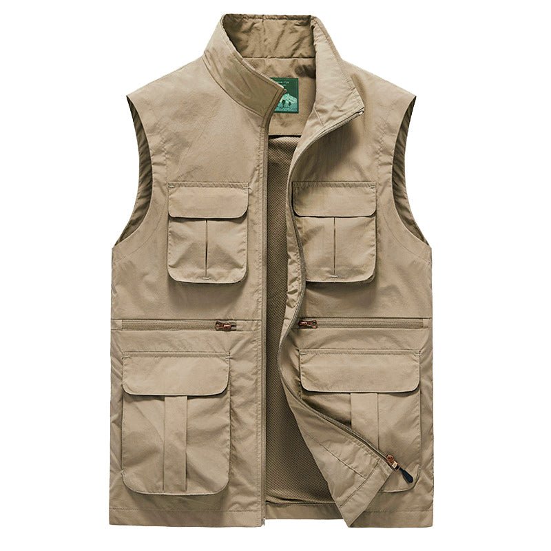 Lightweight Travel Vest – Multi-Pocket & Quick-Dry Design