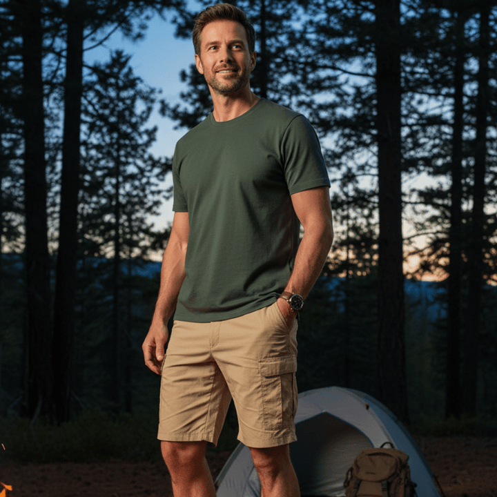 Hardwearing Cargo Shorts – Breathable Cotton Outdoor Wear
