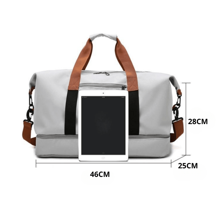 Sports Travel Bag – Water-Resistant Design with Separate Shoe Compartment