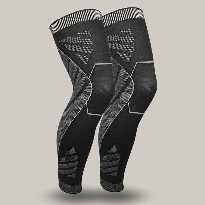 Full-Length Breathable Compression Knee Sleeve – Supportive Fit for Outdoor Activity