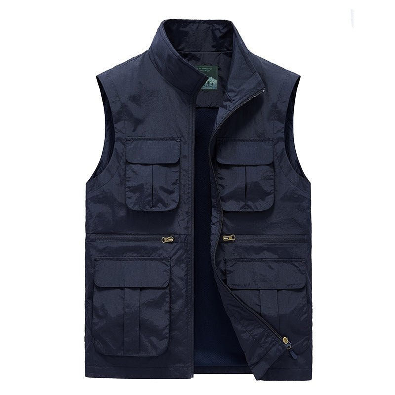 Lightweight Travel Vest – Multi-Pocket & Quick-Dry Design