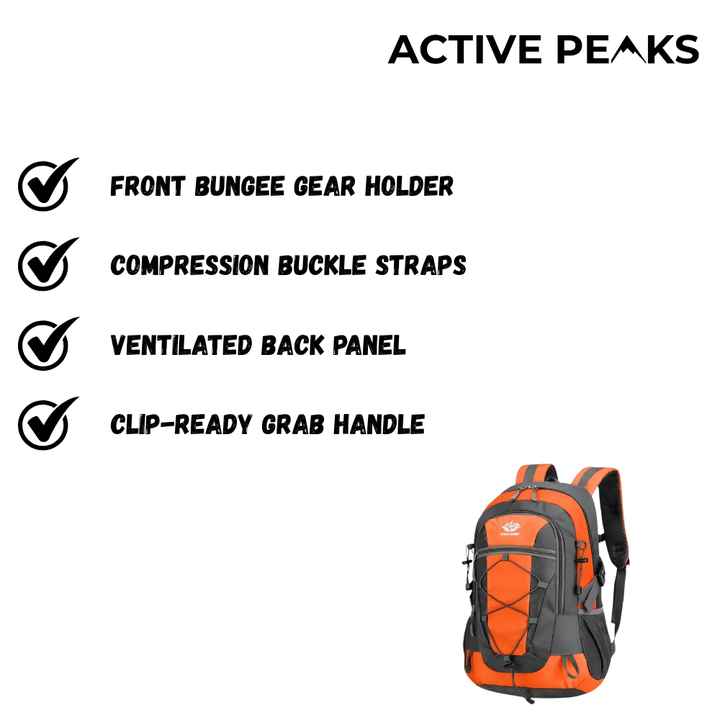 Lightweight 30L Hiking Backpack – Water-Resistant Day Pack