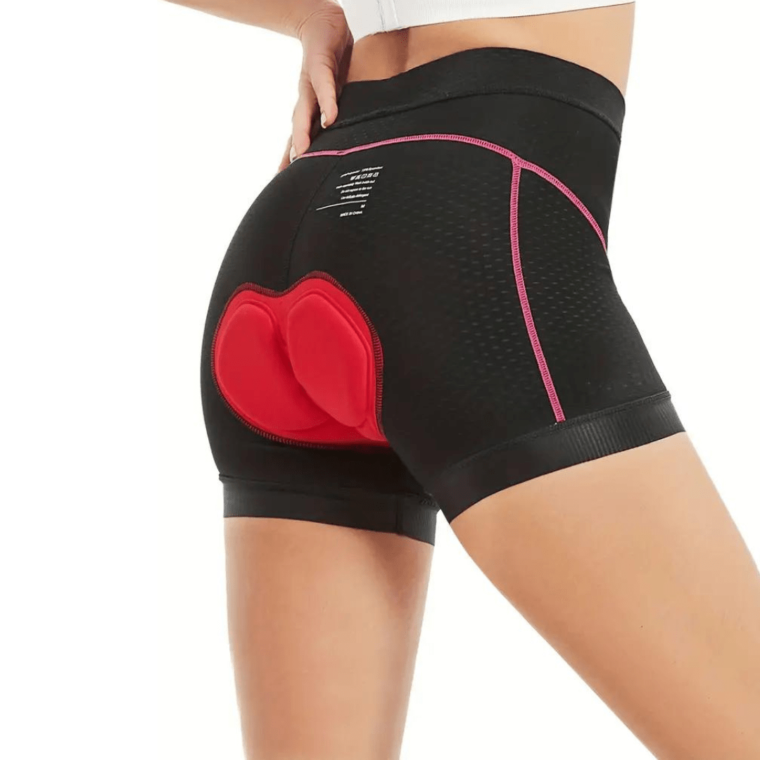 Women’s Breathable Cycling Shorts – Gel-Padded Support for Riding Comfort