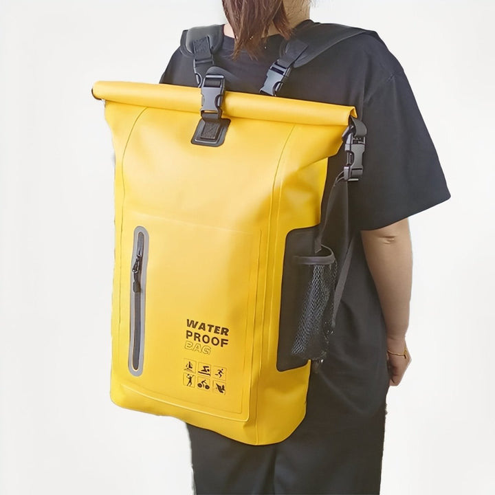 Durable 30L Waterproof Hiking Backpack – Roll-Top Design for Wet Conditions