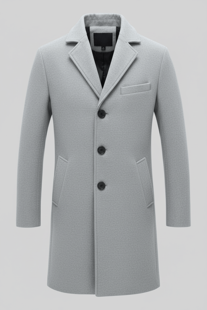 Men’s Classic Winter Trench Coat | Refined Style and Everyday Warmth