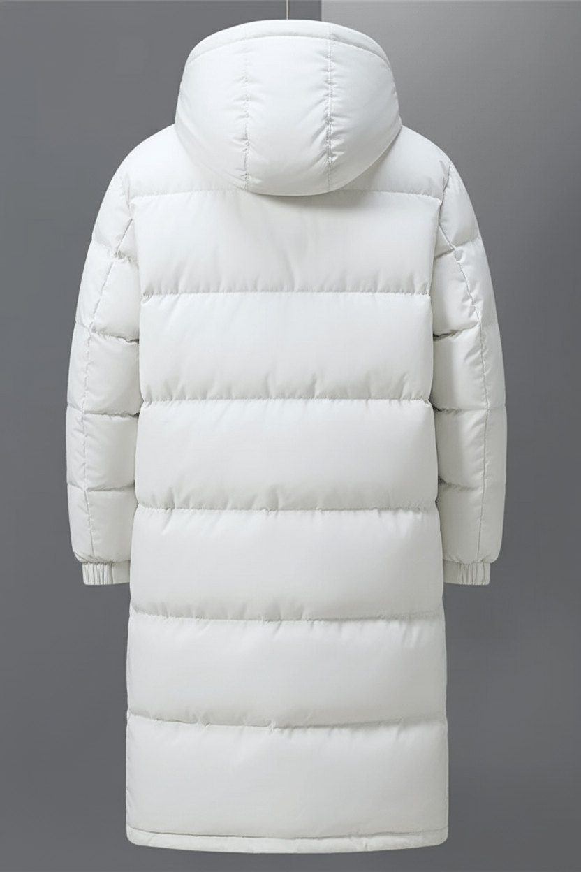 Men’s Thickly Insulated Hooded Trench Coat