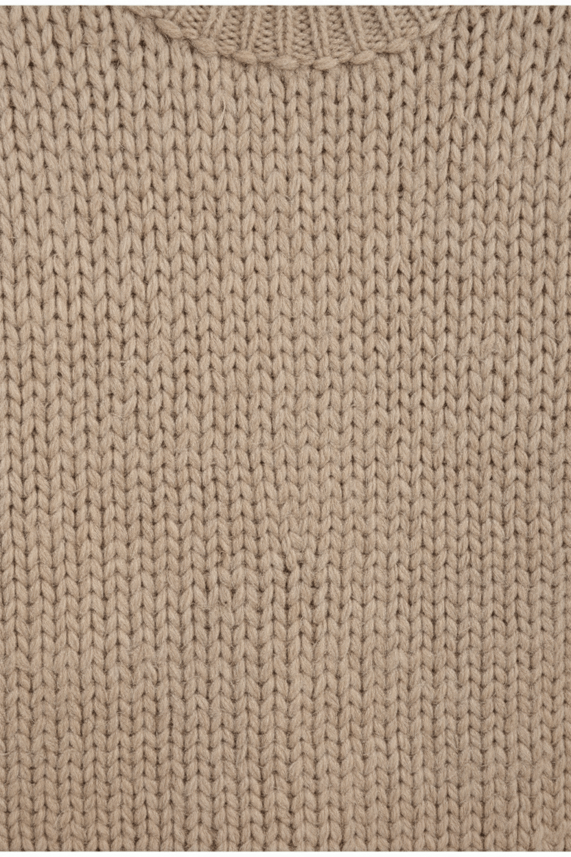 Women’s Oversized Knit Jumper with Balloon Sleeves