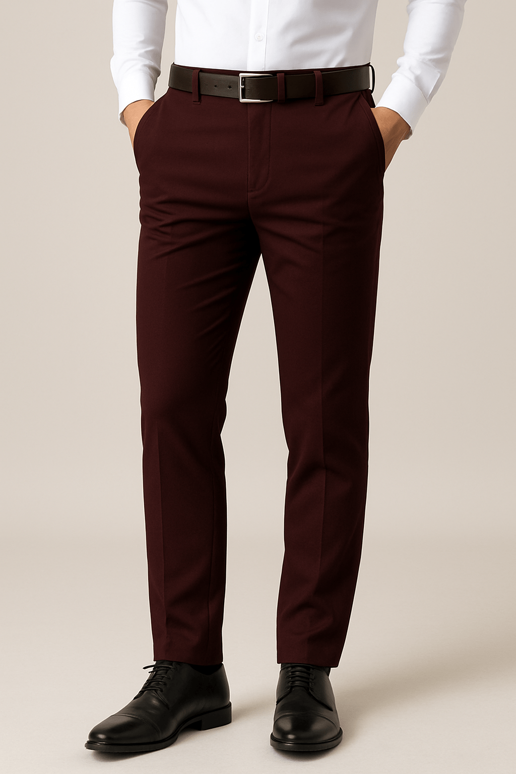 Men’s Stretch Formal Trousers | Tailored Fit and Modern Comfort