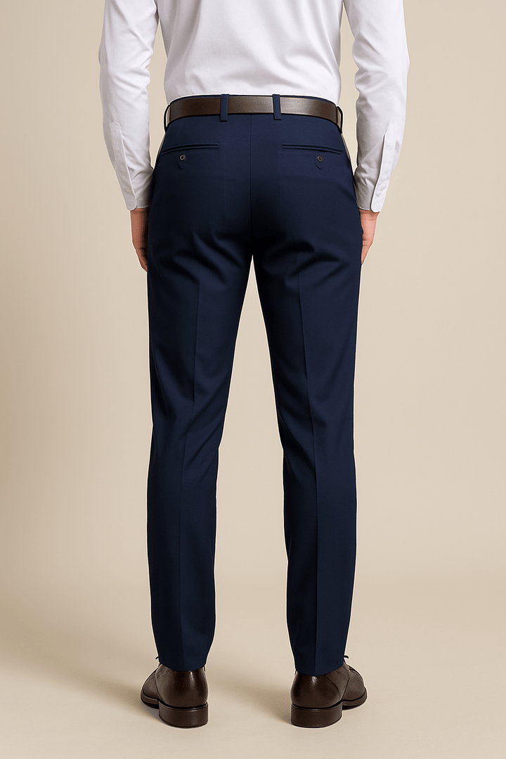 Men’s Stretch Formal Trousers | Tailored Fit and Modern Comfort