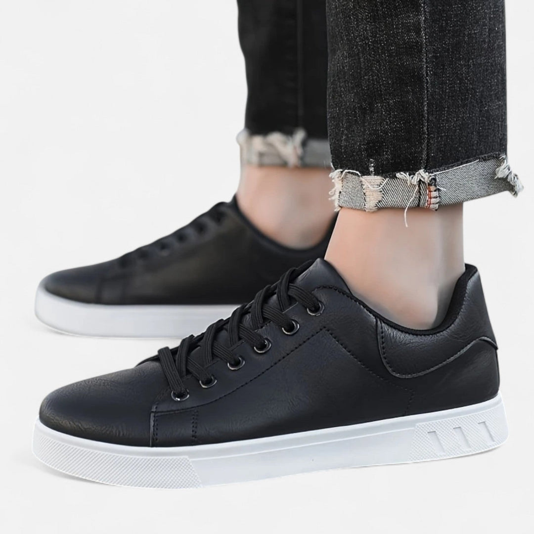 Men’s Business Casual Lace-Up Sneakers | Smart Style with Everyday Comfort