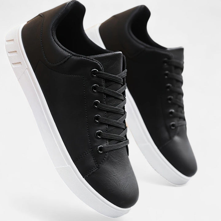 Men’s Business Casual Lace-Up Sneakers | Smart Style with Everyday Comfort