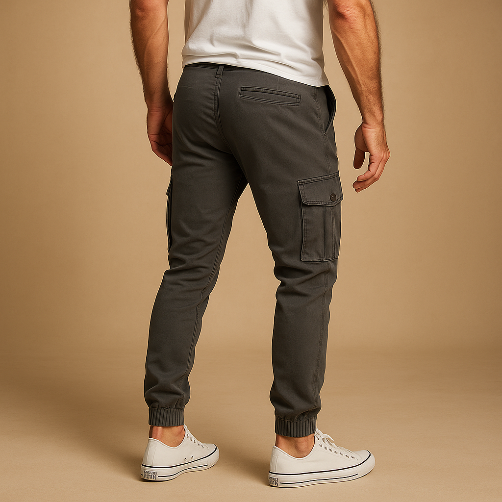 Men’s Cargo Pants with Multiple Pockets – Durable & Functional Design