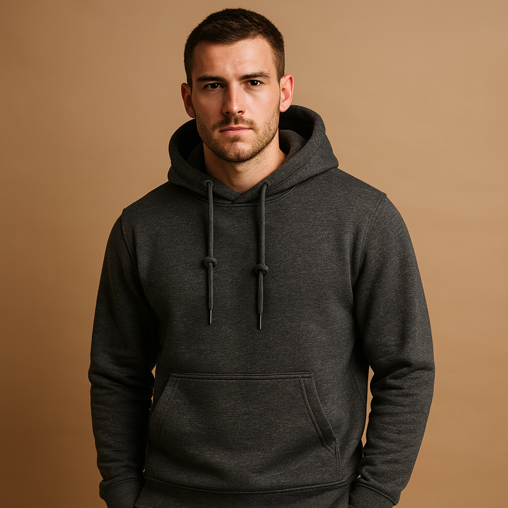 Men’s Hoodie with Drawstring Hood | Casual Fit and Modern Everyday Style