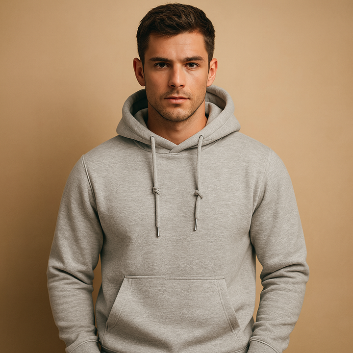 Men’s Hoodie with Drawstring Hood | Casual Fit and Modern Everyday Style