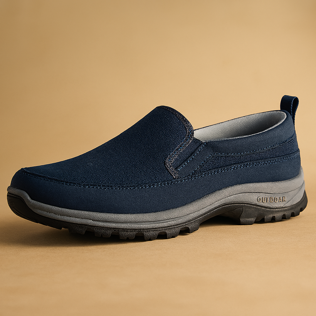 Men’s Slip-On Breathable Walking Shoes – Lightweight & Supportive Fit