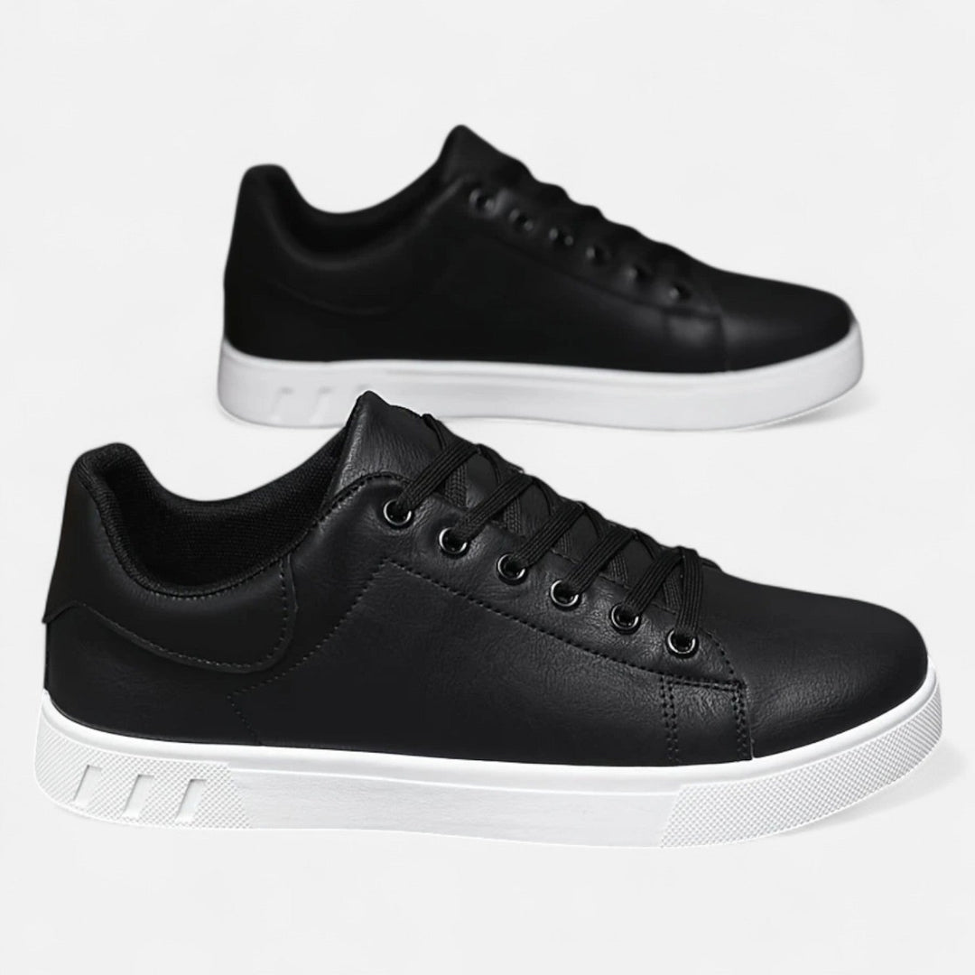 Men’s Business Casual Lace-Up Sneakers | Smart Style with Everyday Comfort