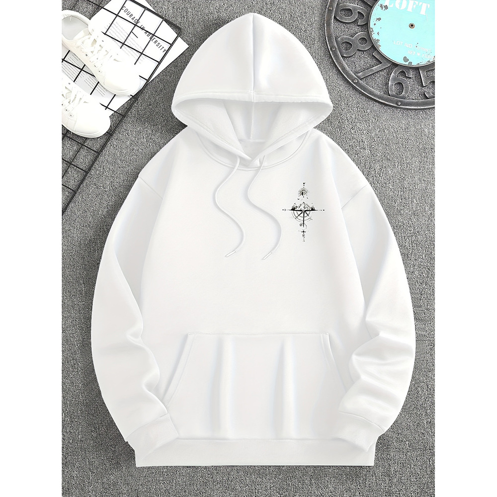 Men’s Hoodie | Comfort, Style and a Bold Compass Design