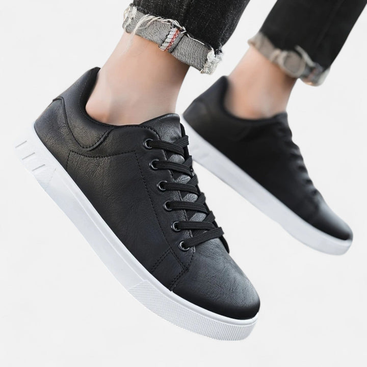 Men’s Business Casual Lace-Up Sneakers | Smart Style with Everyday Comfort