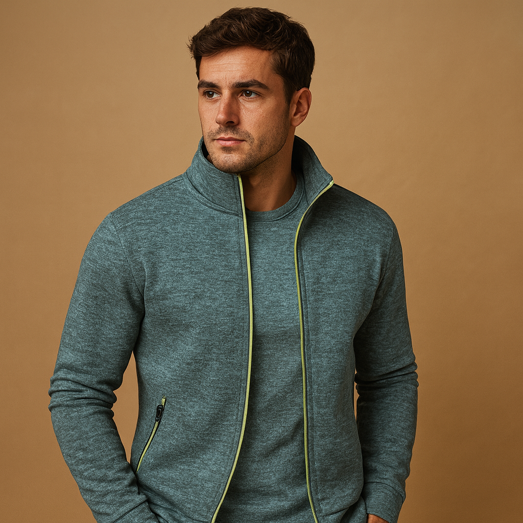 Men’s Zip Cardigan | Everyday Layer with Clean & Modern Styling